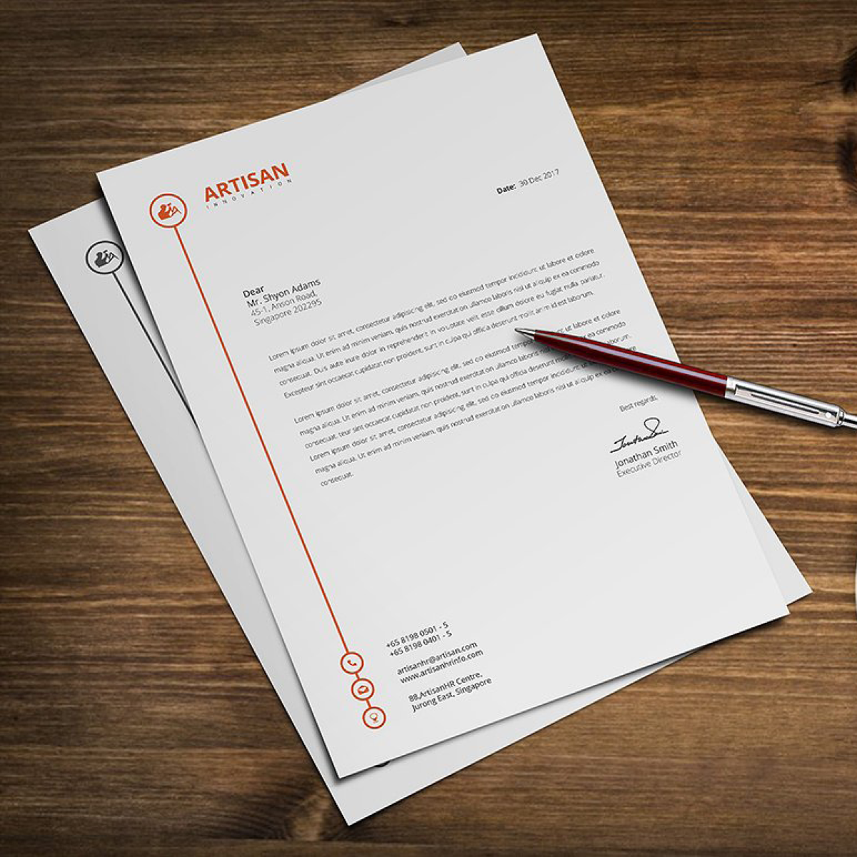 LETTERHEADS (Premium)