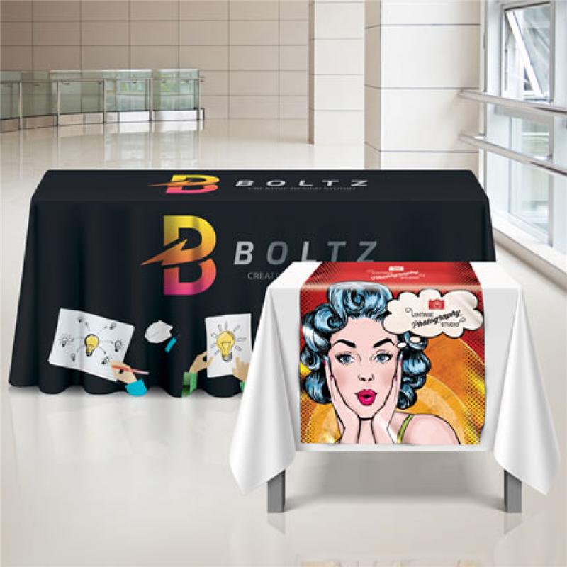 [BANNERS & SIGNS Table Covers] Minuteman Press